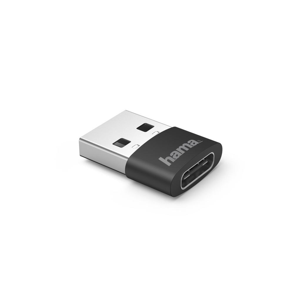 HAMA 187269  redukcia USB-A na USB-C zásuvku, kompaktná, 3 ks