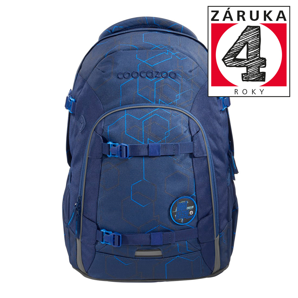 Coocazoo 211330 Školský ruksak coocazoo JOKER, Blue Motion, certifikát AGR
