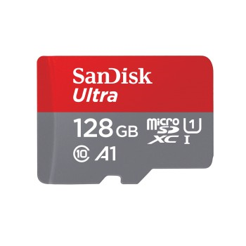 SanDisk 215422  Ultra microSDXC 128 GB + SD Adapter 140 MB s  A1 Class 10 UHS-I