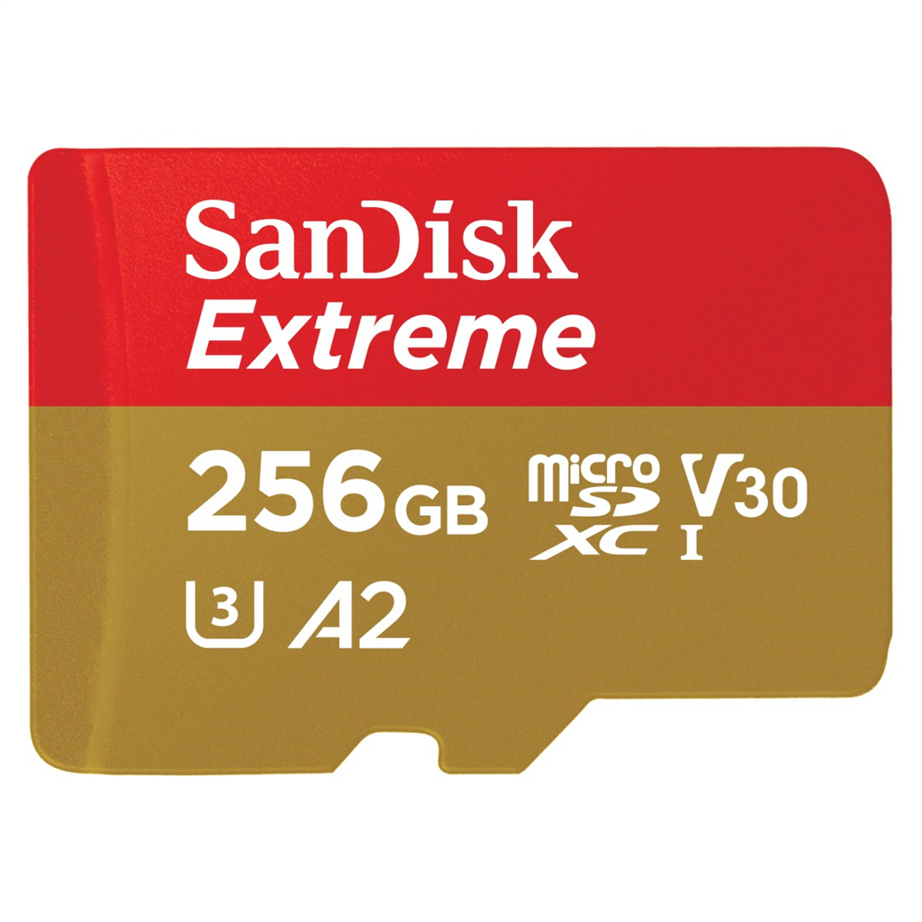 HAMA 121584 SanDisk Extreme microSDXC card for Mobile Gaming 256 GB 190 MB s and