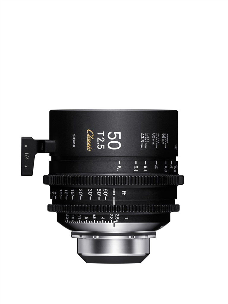 SIGMA CINE 14307800  50 mm T2.5 FF CLASSIC F AP2 (METRIC) iTechnology pre Arri P