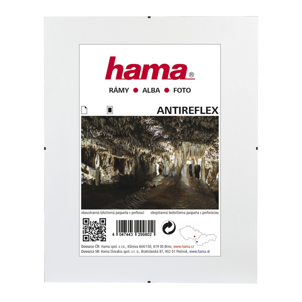 HAMA 67063104  Clip-Fix, antireflexné sklo, 13x18 cm