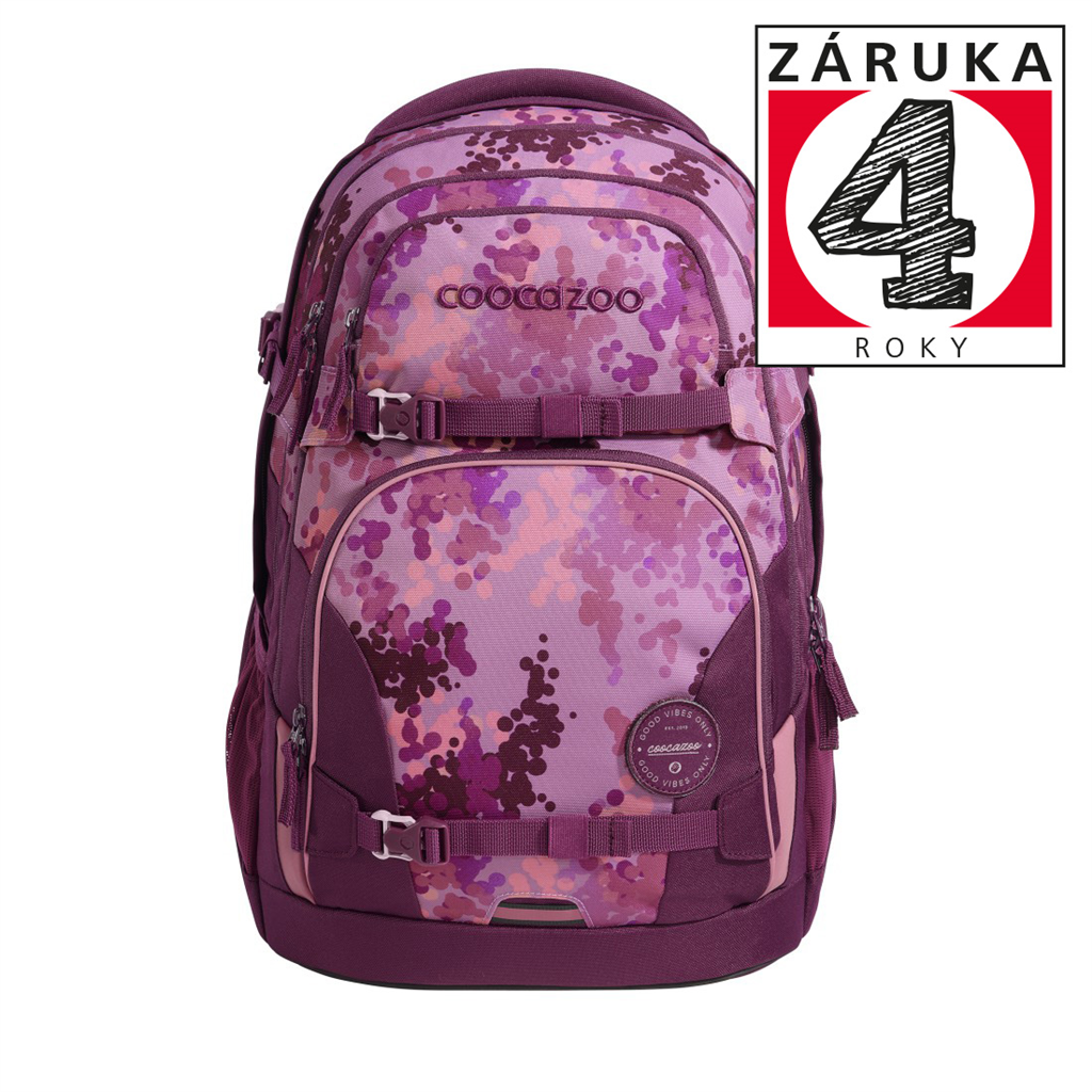 HAMA 211505 Školský ruksak coocazoo PORTER, Cherry Blossom, certifikát AGR