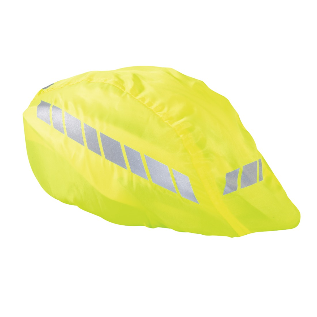 HAMA 95639  reflexný návlek na cyklistickú  športovú prilbu, neónovo žltý