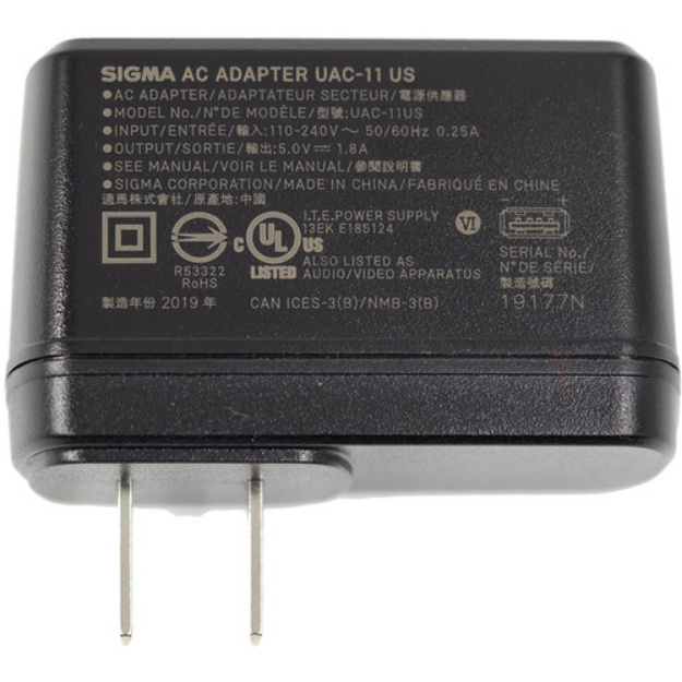 SIGMA 10161000  FP UAC-11 EU USB AC ADAPTER