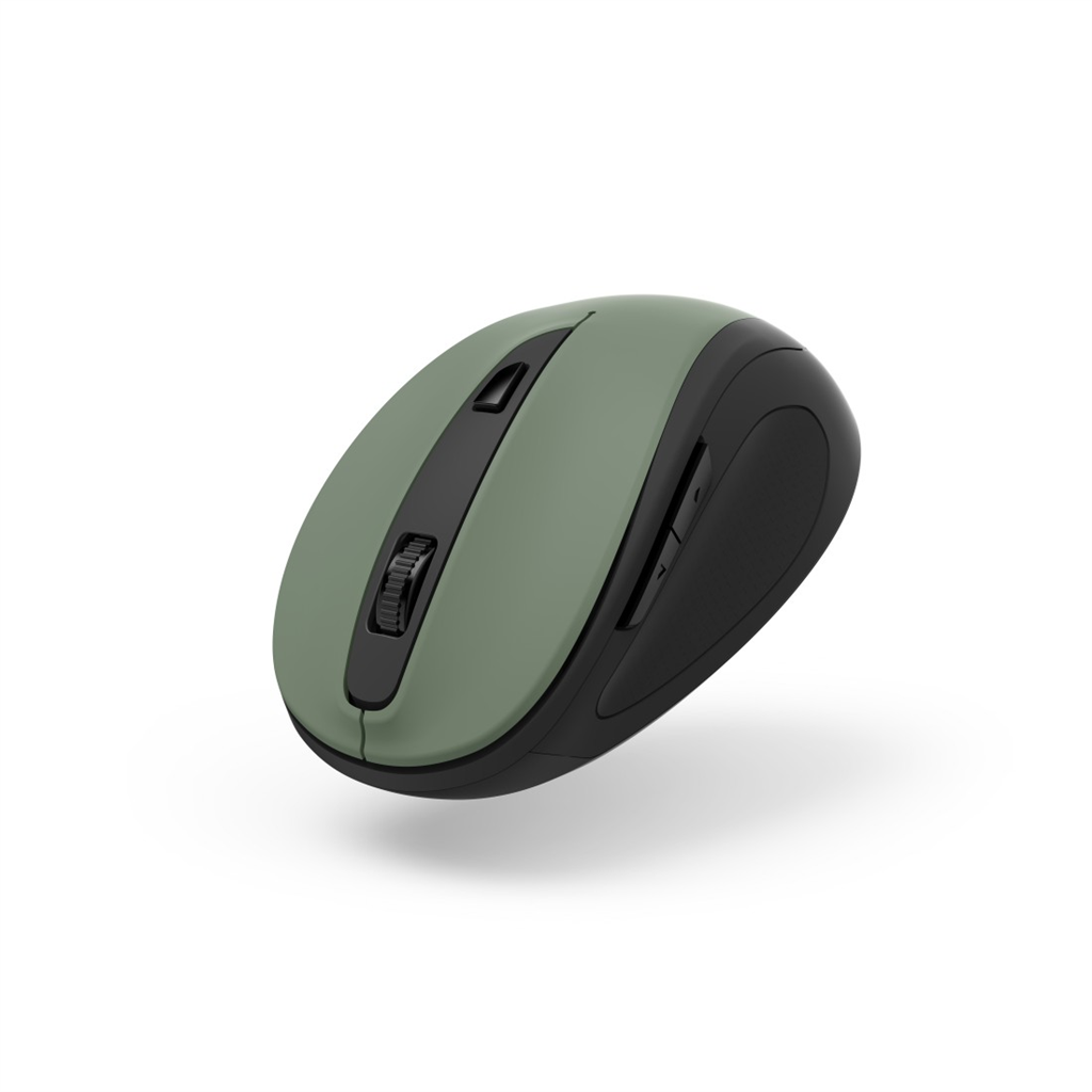 HAMA 173030  bezdrôtová optická myš MW-400 V2, ergonomická, zelená čierna