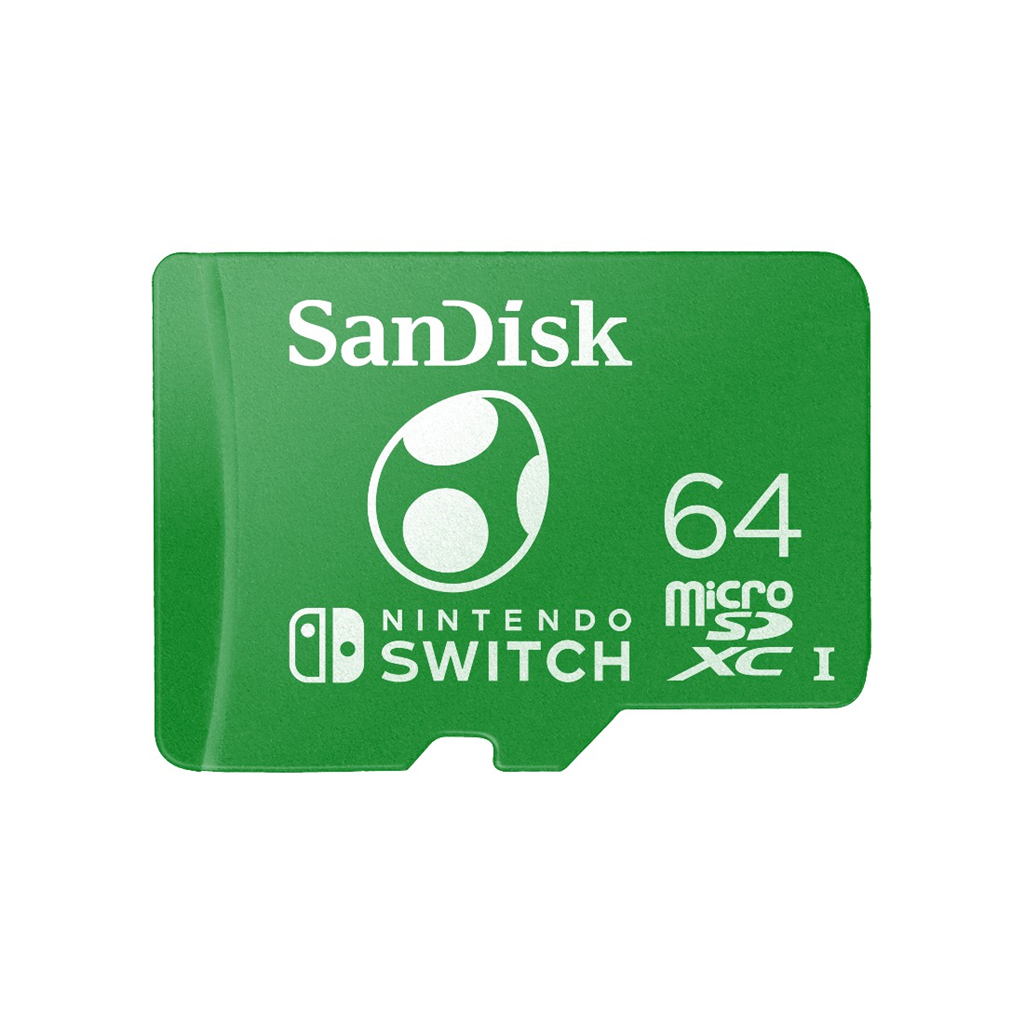SanDisk 220029  Nintendo Switch micro SDXC, Yosi Edition 64 GB 100 MB s A1 C10 V