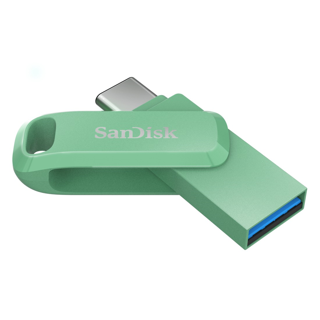 SanDisk 220071  Ultra Dual Drive Go USB Type- C, 150 MB s 64 GB, absinthe zelená