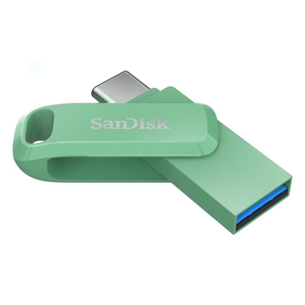 SanDisk 220073  Ultra Dual Drive Go USB Type- C, 400 MB s 256 GB,absinthe zelená