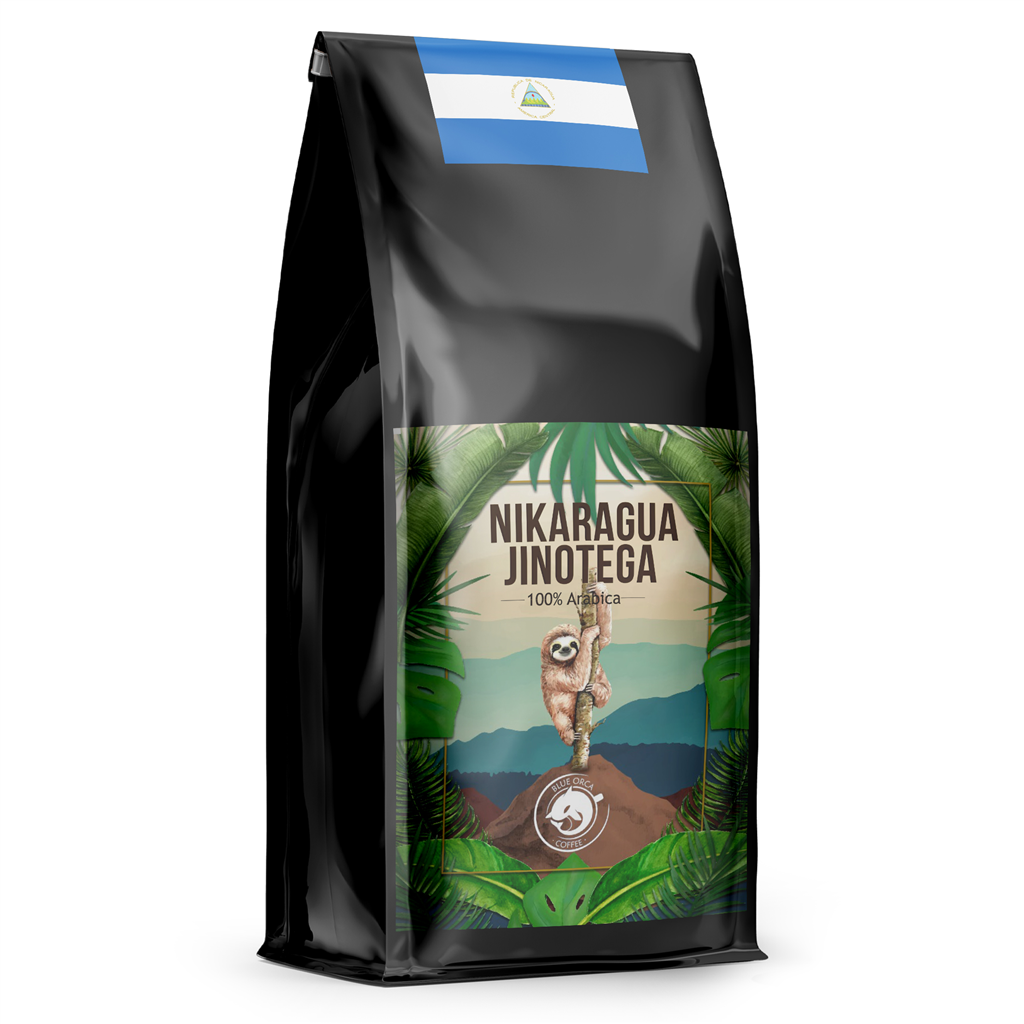 Blue Orca Coffee 218687 Blue Orca Nicaragua Jinotega, zrnková káva, 1 kg