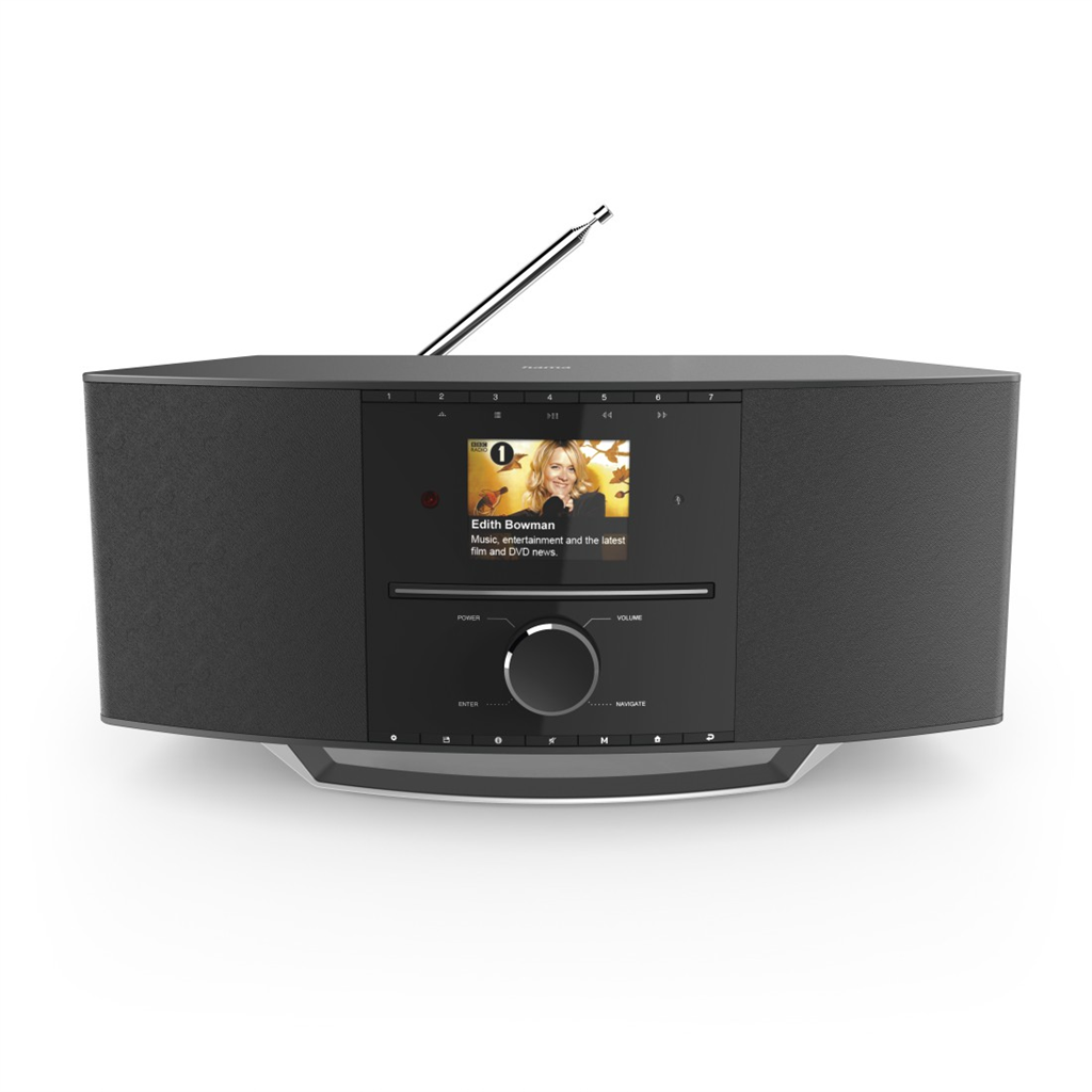 HAMA 54250  digitálne a internetové rádio DIR3510CBTX, DAB+ CD BT RX-TX App ovlá