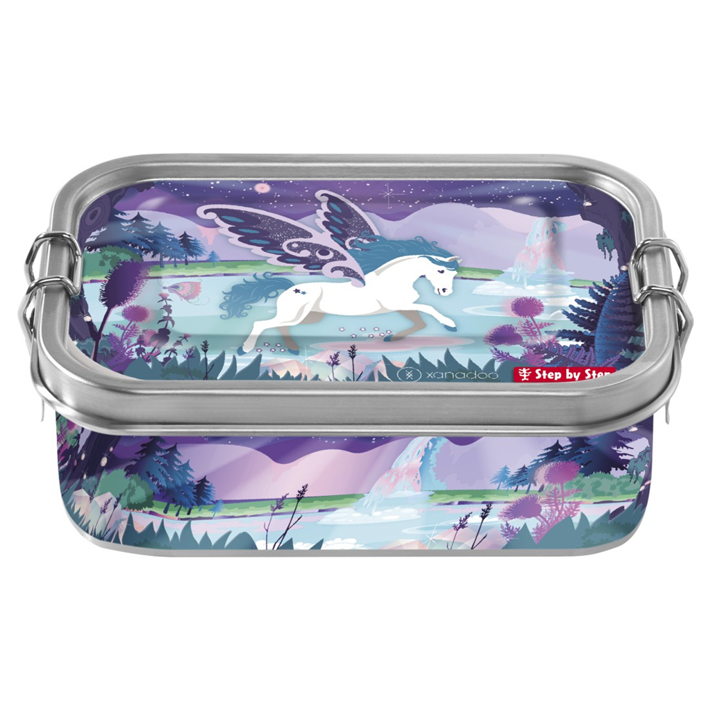 HAMA 213509 Edelstahl-Lunchbox Dreamy Pegasus
