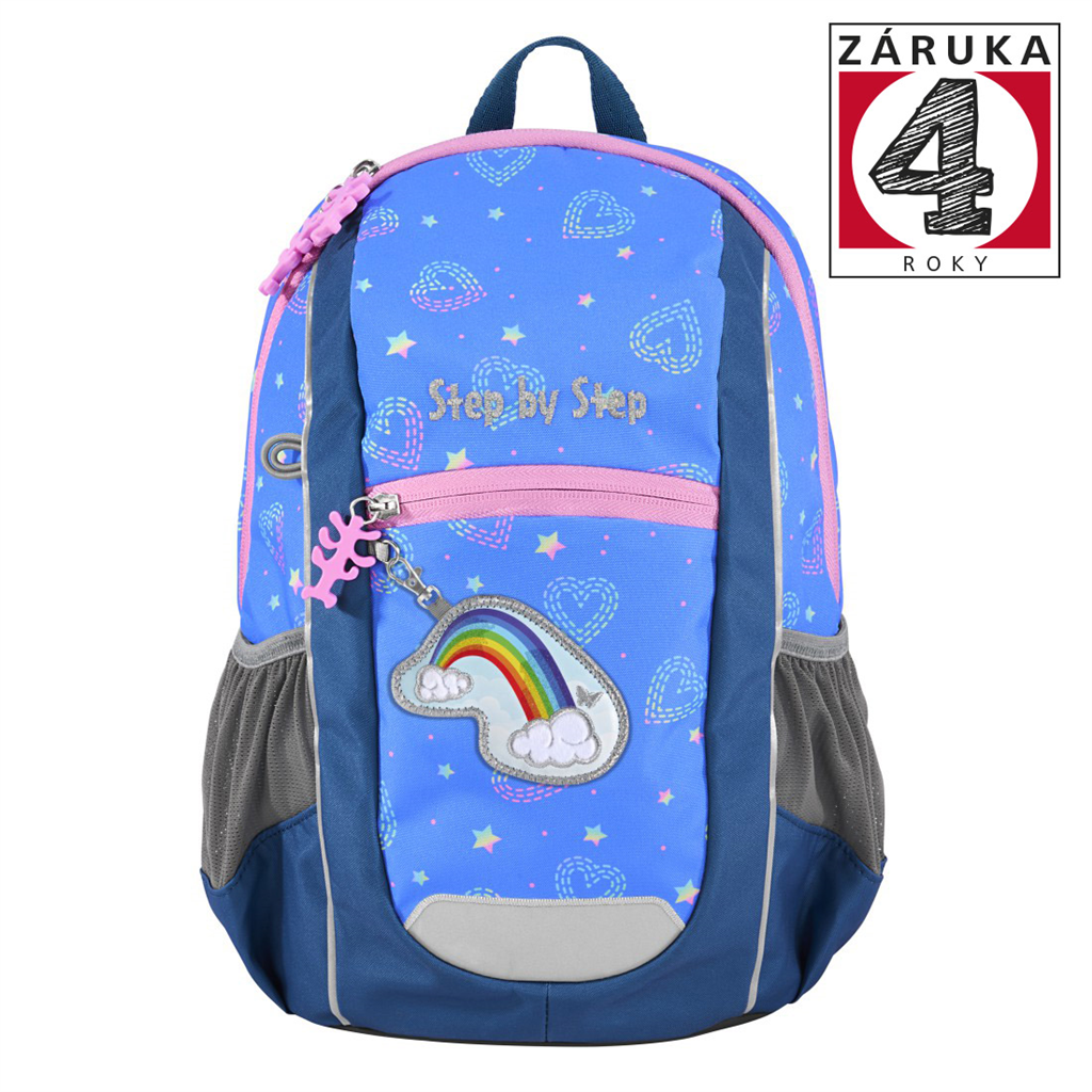 Step by Step 227114 Detský ruksak Step by Step KIGA MAXI, Rainbow Lui