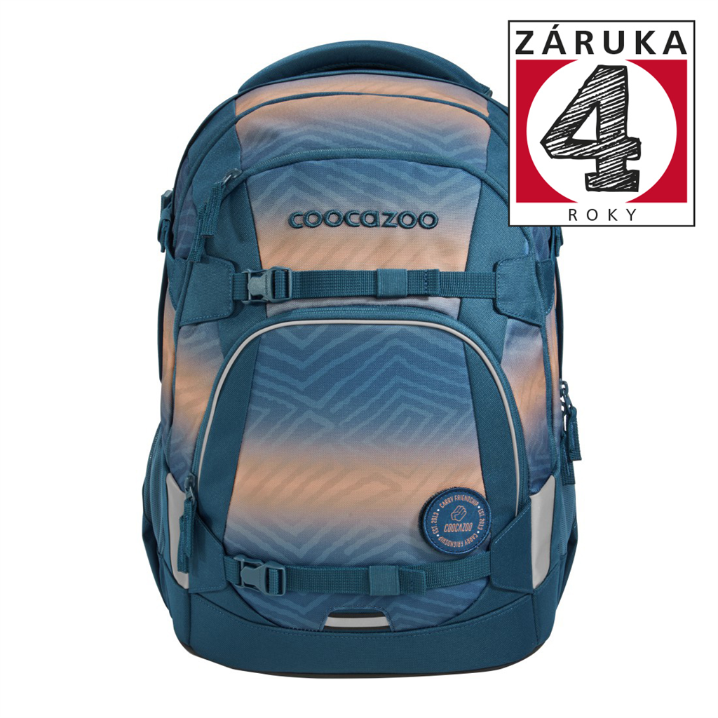 Coocazoo 211624 Školský ruksak coocazoo MATE, Pacific Tribes, certifikát AGR