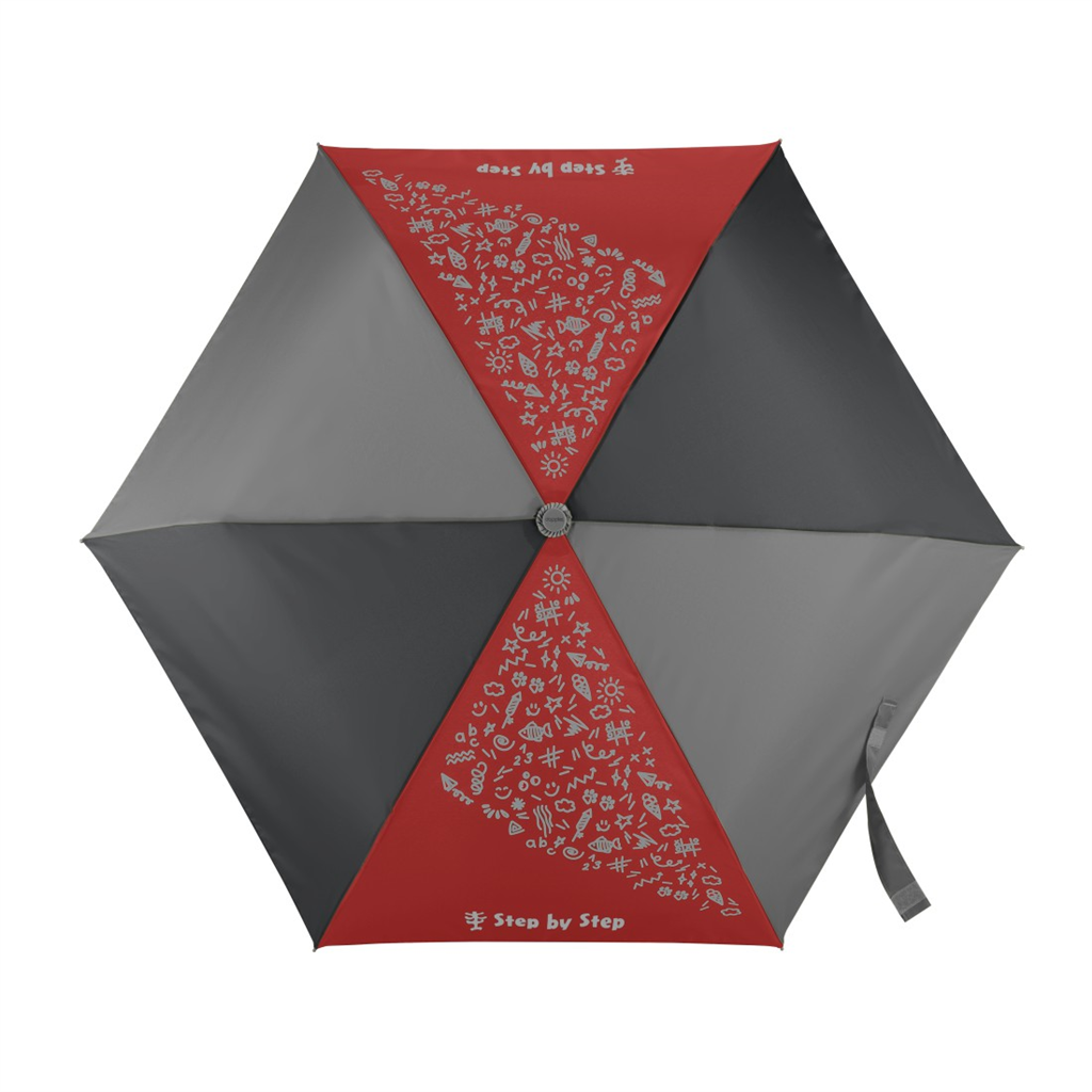 Step by Step 227122 Detský skladací dáždnik s reflexnými obrázkami, Magic Rain E