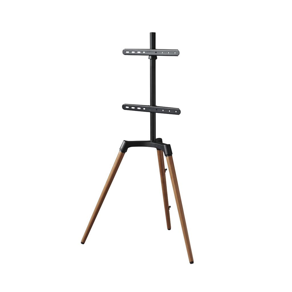 HAMA 220873  podlahový TV stojan Real Wood, 400x400, drevo