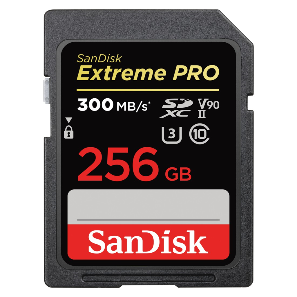 HAMA 226809 SanDisk Extreme PRO, 256 GB SD UHS-II (V90)